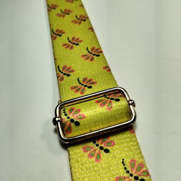 Adjustable Replacement Detachable Crossbody Bag Purse Strap Gold Metal Yellow - Picture 4 of 6